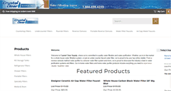 Desktop Screenshot of crystalclearsupply.com